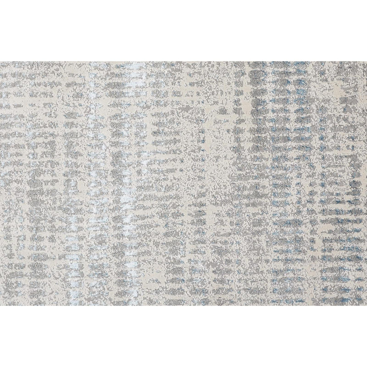 Feizy Azure 3402F Modern Abstract Rug in Blue/Gray/Ivory