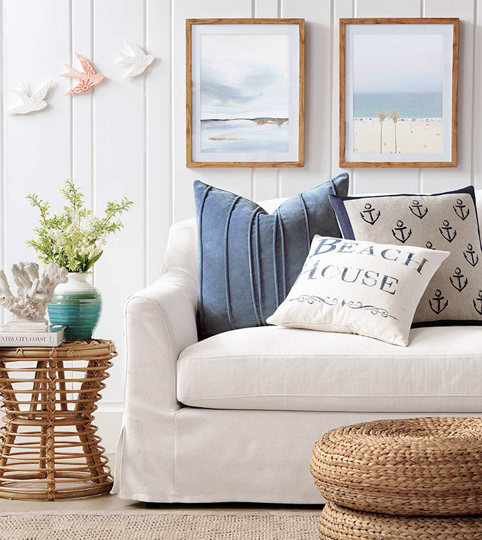 Eastern Accents Penelope Denim Decorative Pillow