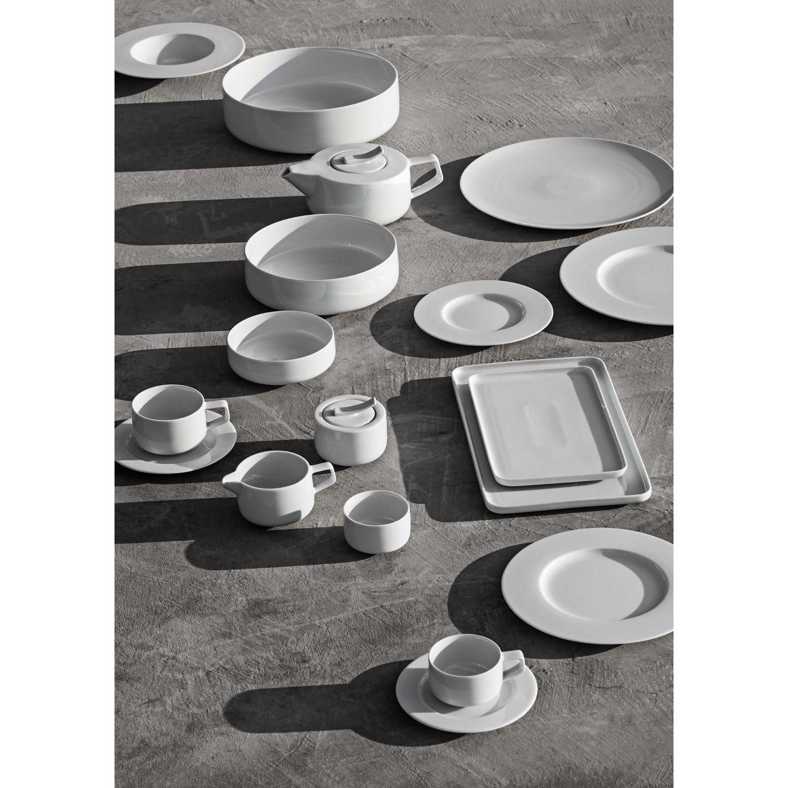 Vista Alegre Silk Road White Soup Plate 25