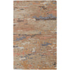 Feizy Everley 8644F Modern Abstract in Tan/Blue