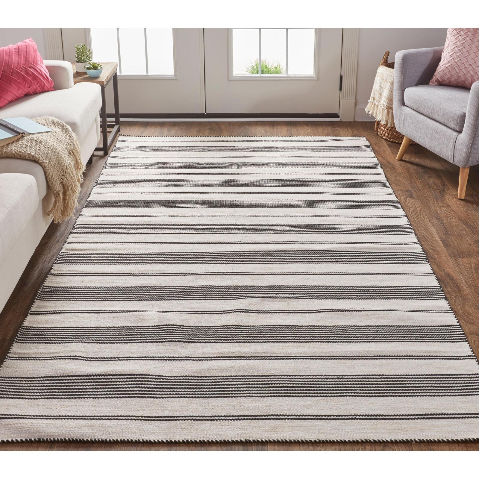Feizy Duprine 0560F Transitional Stripes Rug