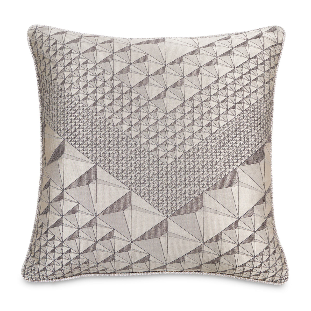 Michael Amini Peak View Comforter Set -  Taupe