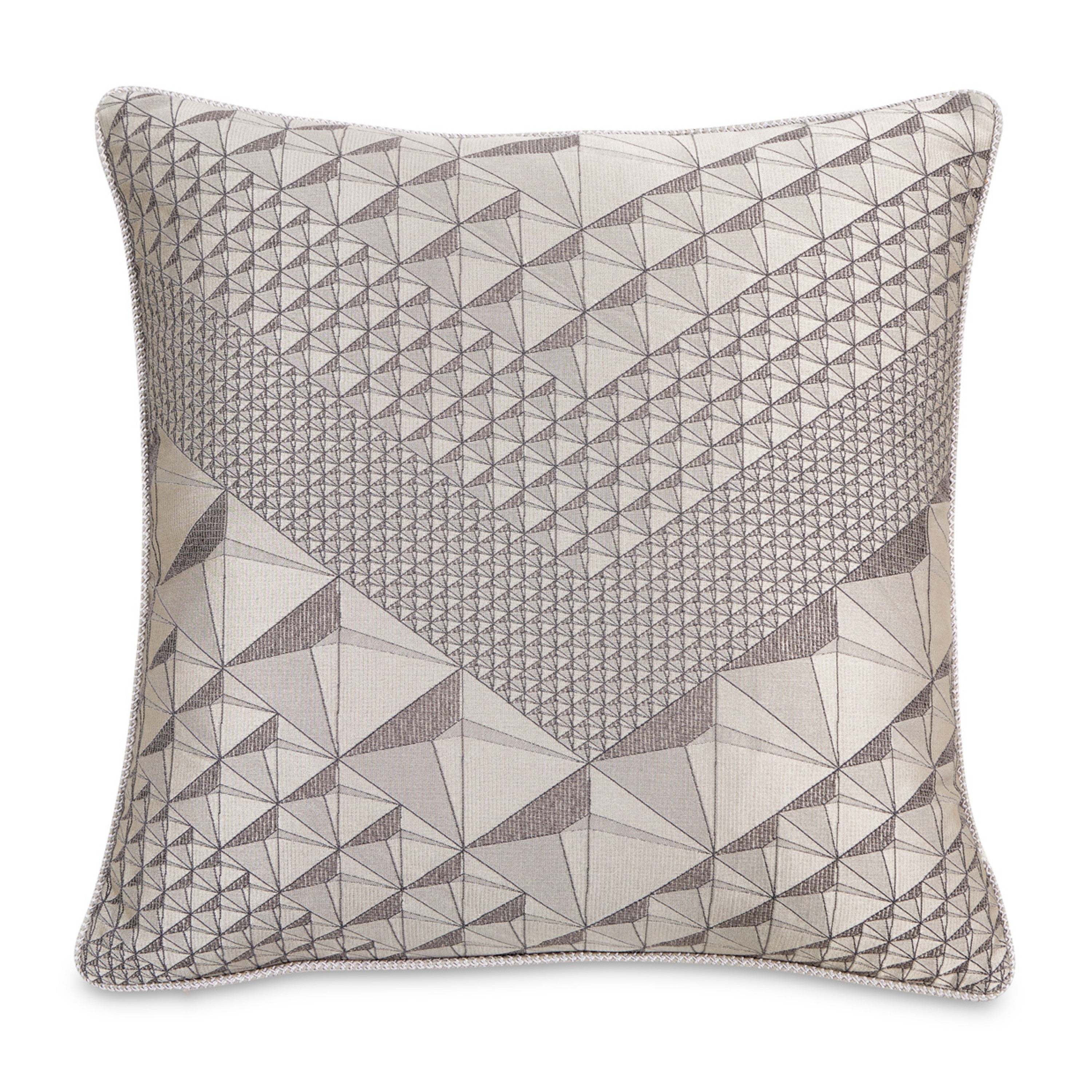 Michael Amini Peak View Comforter Set -  Taupe