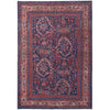 Feizy Rawlins 39HGF Transitional Oriental in Red/Blue/Tan