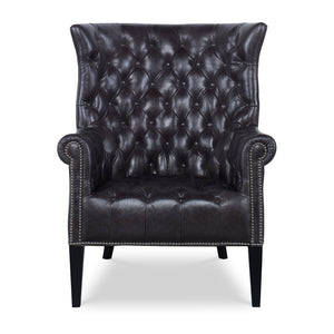 Century Furniture Empress Tufted Wing Chair