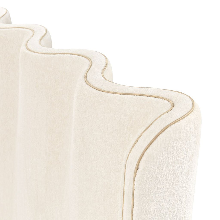Michael Amini La Terrazza Panel Bed - Creamy Pearl