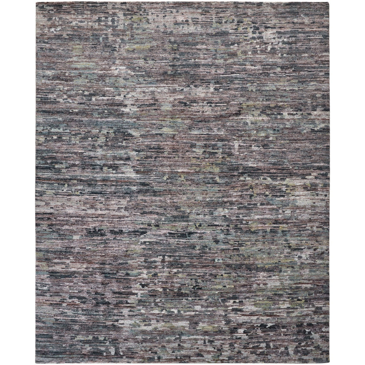 Feizy Conroe 6823F Modern Abstract in Blue/Gray