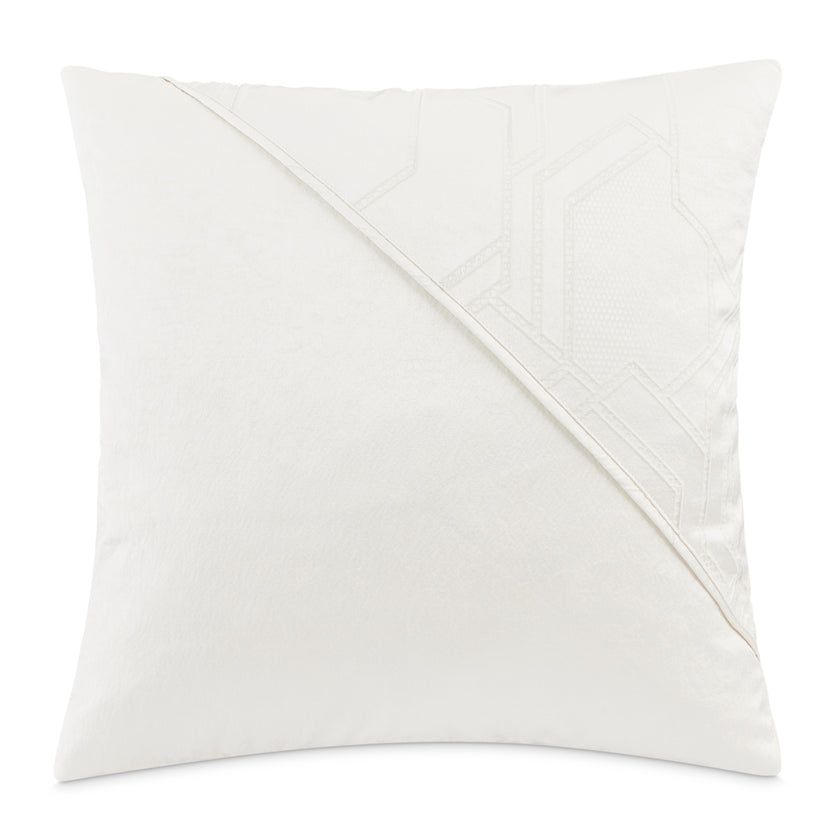 Michael Amini Quincy 4-Piece Comforter Set -  Ivory