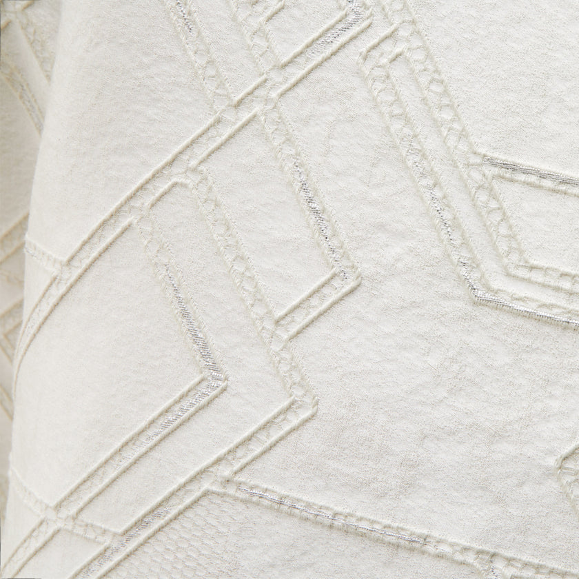 Michael Amini Quincy 4-Piece Comforter Set -  Ivory