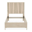 Michael Amini Lotus Bay Panel Bed with LED Lights - Sand