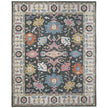Feizy Springfield 8A47F Traditional Floral & Botanical Rug in Gray/Ivory/Blue