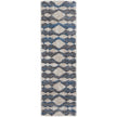 Feizy Mynka 39IFF Transitional Diamond in Ivory/Gray/Blue