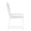Michael Amini Palm Gate Side Chair - Cloud White - Set of 2