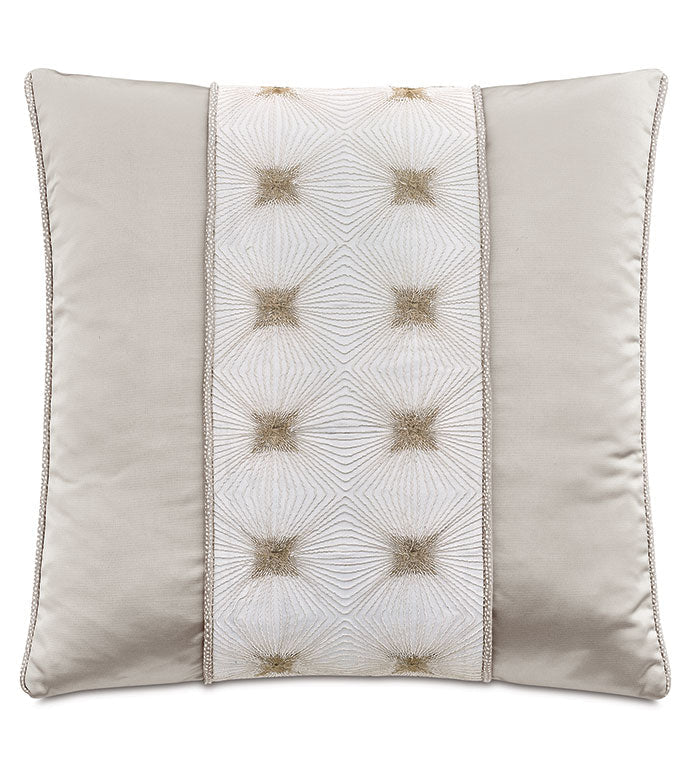 Eastern Accents Romilly Embroidered Insert Decorative Pillow