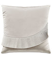 Eastern Accents Romilly Pleated Applique Decorative Pillow