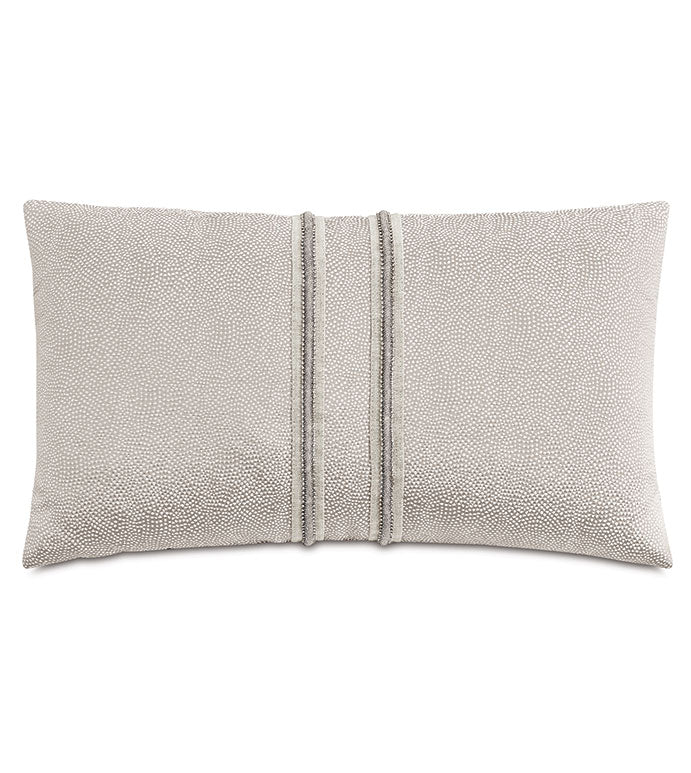 Eastern Accents Romilly Beaded and Dotted Decorative Pillow