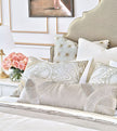 Eastern Accents Romilly Pleated Applique Long Decorative Pillow