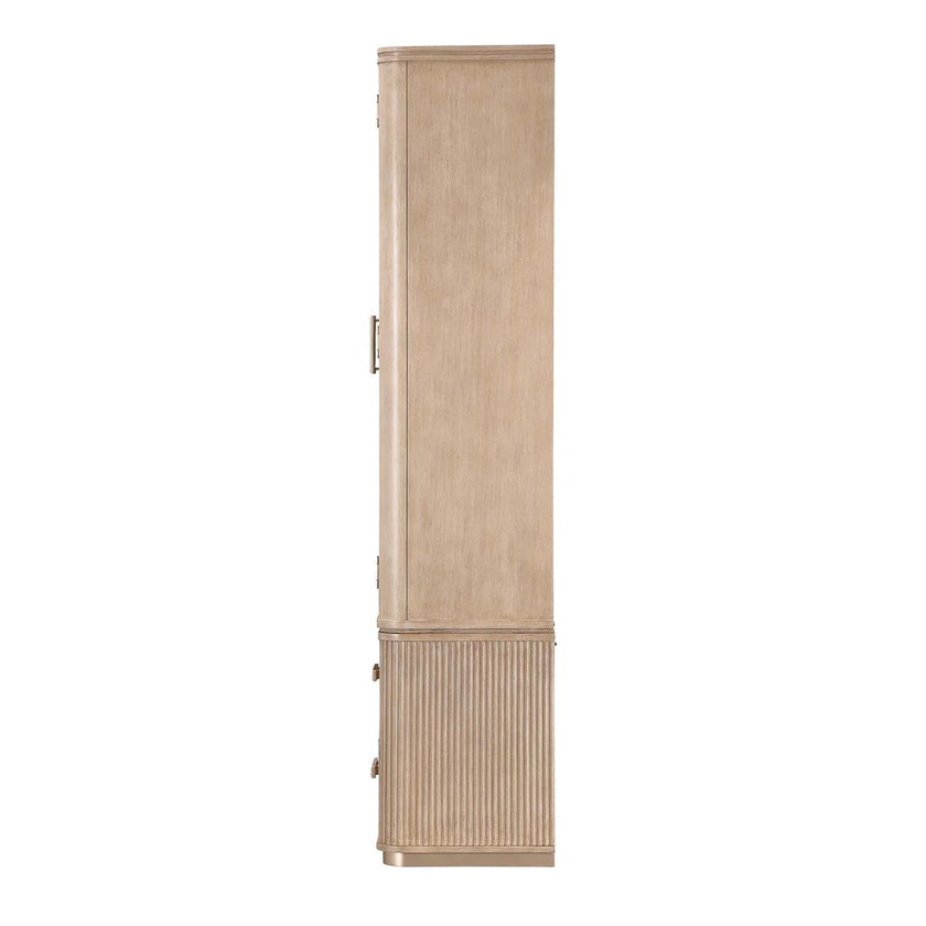 Michael Amini West Kensington Display Cabinet - Sea Salt Caramel
