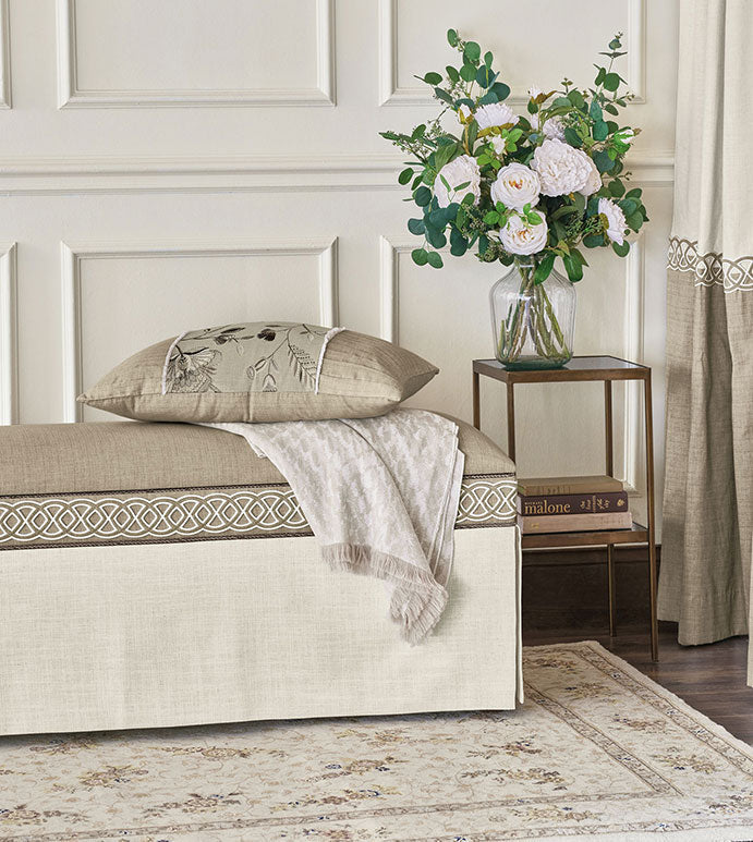 Eastern Accents Rosecliff Pleated Decorative Pillow