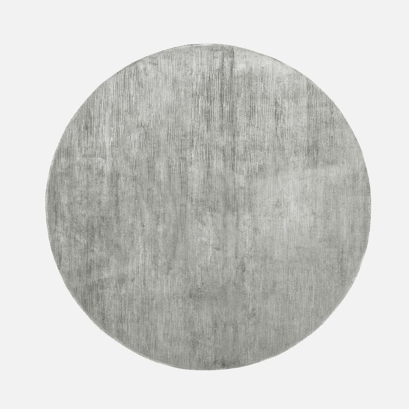 Halston Textured Lyocell Striped Area Rug