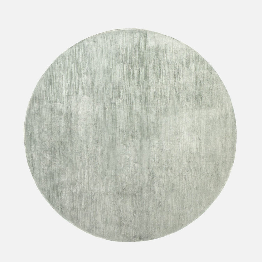 Halston Textured Lyocell Striped Area Rug