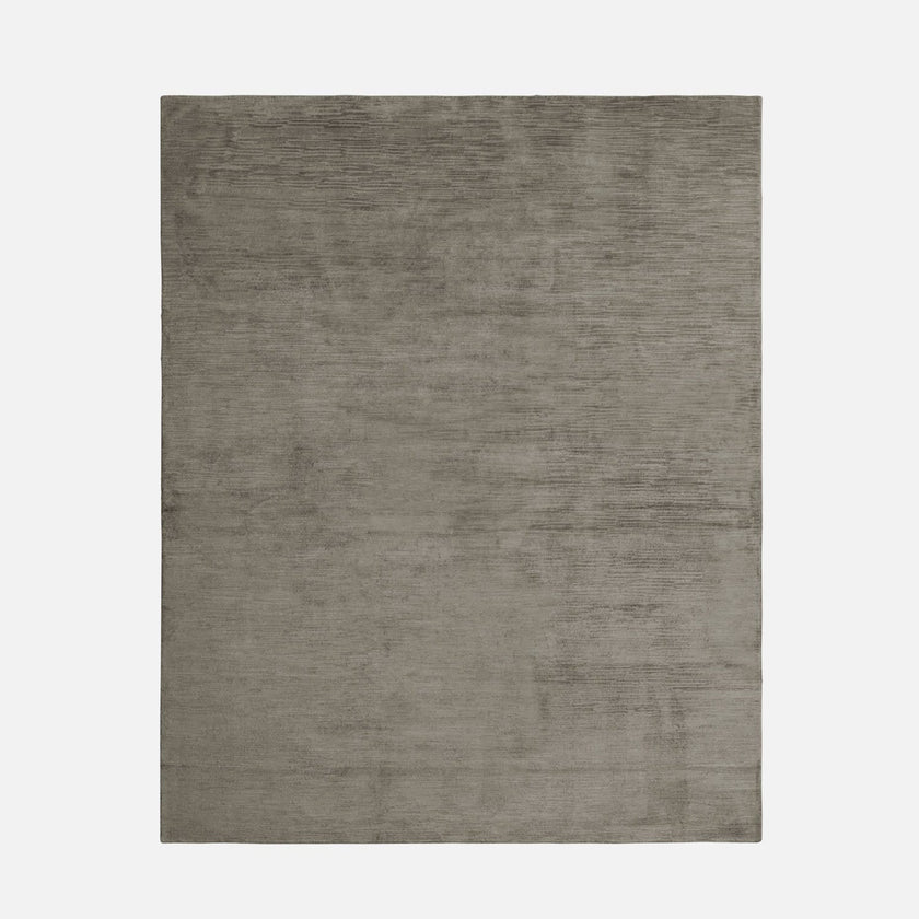 Halston Textured Lyocell Striped Area Rug