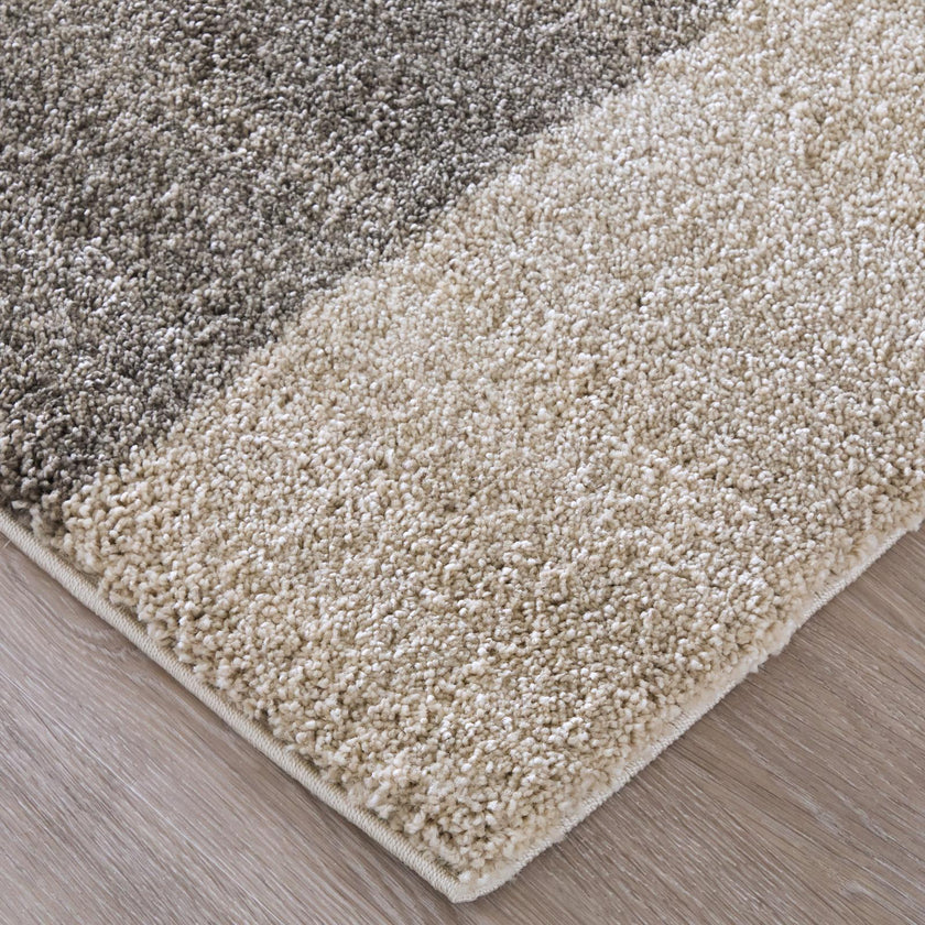 Feizy Richmond 39R4F Modern Abstract Rug in Ivory/Gray/Blue