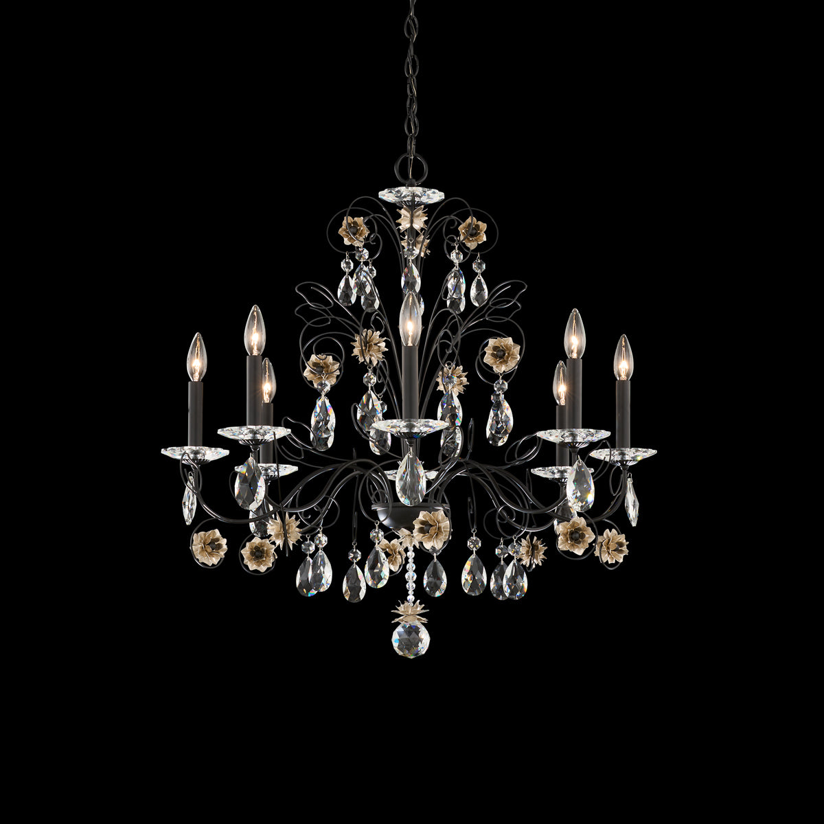 Schonbek Camellia 8-Light Chandelier