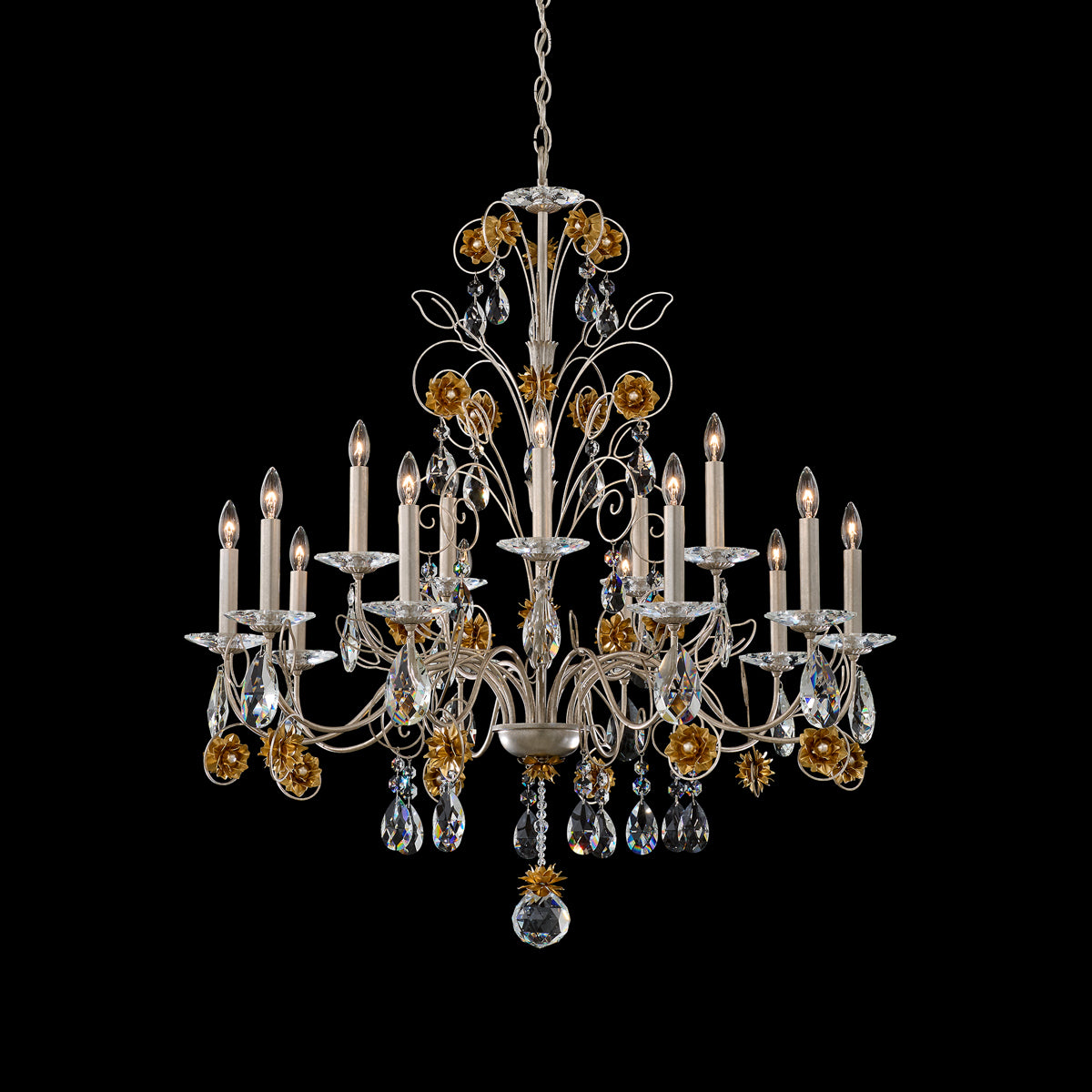 Schonbek Camellia 15-Light Chandelier