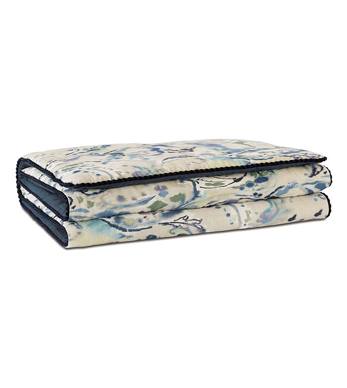 Eastern Accents Tabitha Watercolor Paisley Bed Scarf