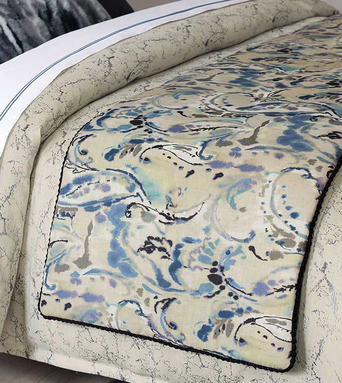 Eastern Accents Tabitha Watercolor Paisley Bed Scarf