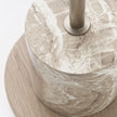 Michael Amini Lotus Bay Chairside Table - Sand