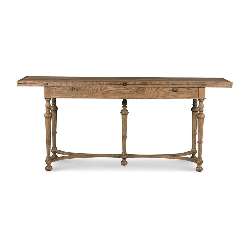 Century Furniture Grand Tour Winston Flip-Top Console Table - Natural