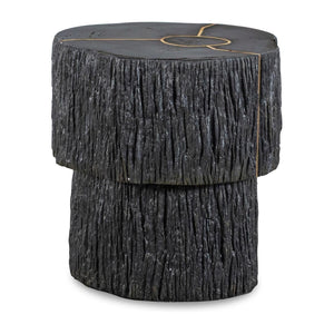 Century Furniture Grand Tour Elan Petrified Wood Accent Table
