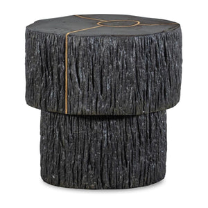 Century Furniture Grand Tour Elan Petrified Wood Accent Table