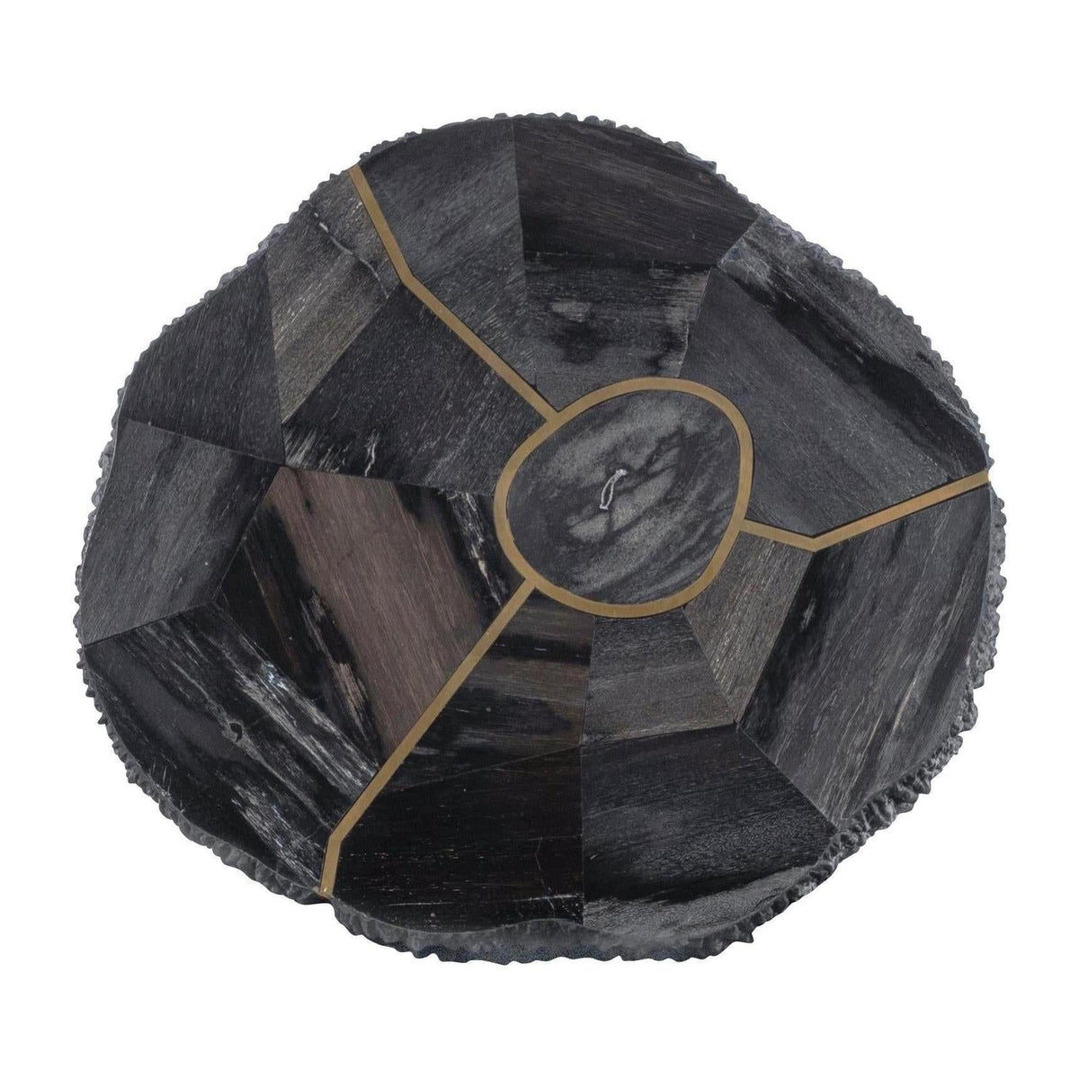 Century Furniture Grand Tour Elan Petrified Wood Accent Table