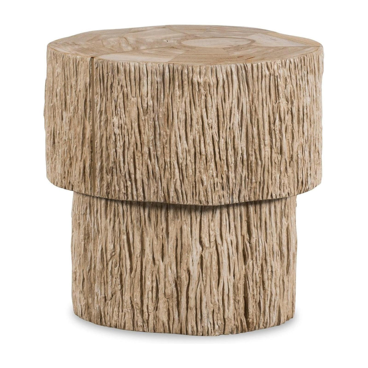 Century Furniture Grand Tour Elan Petrified Wood Accent Table