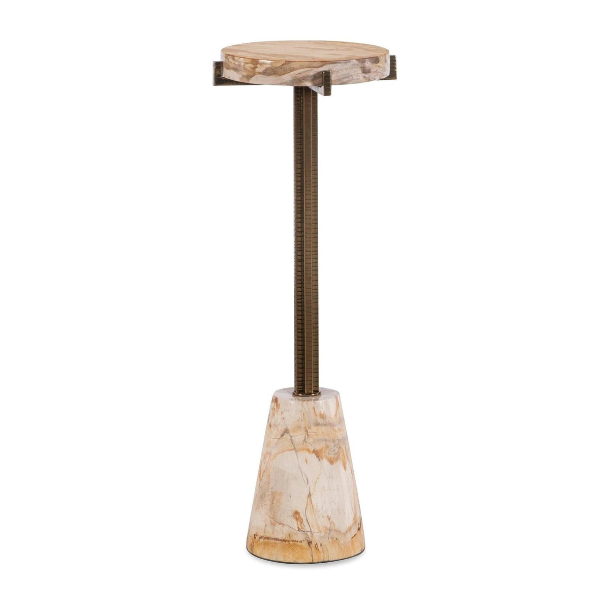 Century Furniture Grand Tour Acme Petrified Wood Drinks Tbl