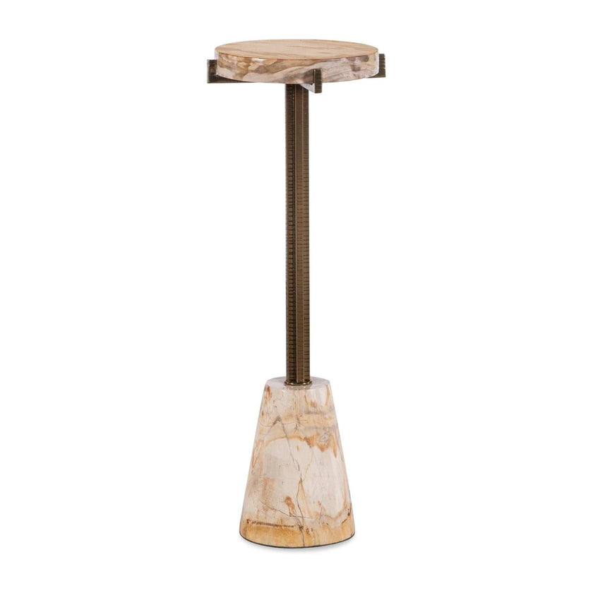 Century Furniture Grand Tour Acme Petrified Wood Drinks Tbl
