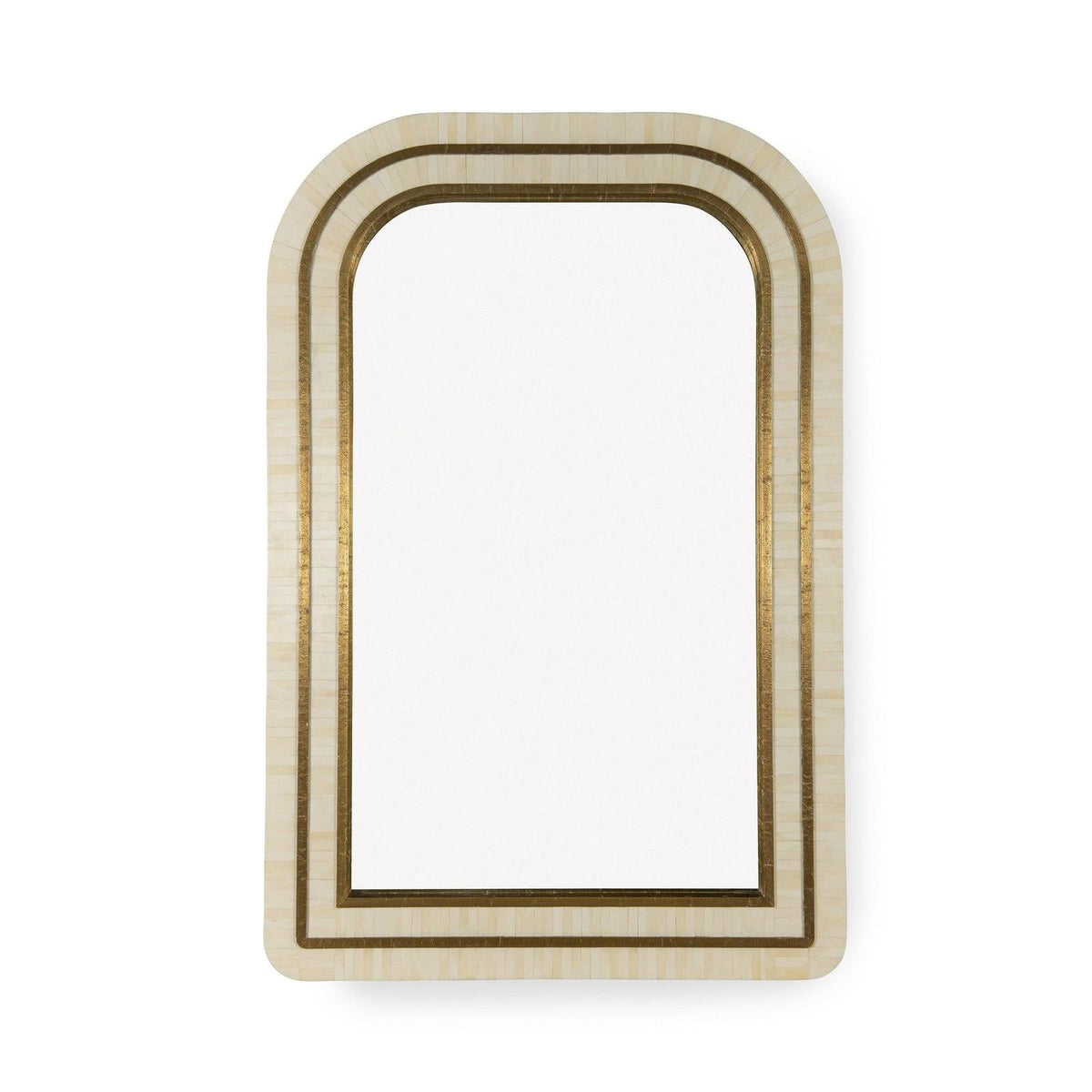 Century Furniture Grand Tour Furniture Tallulah Bone And Gold Mirror