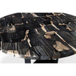 Century Furniture Grand Tour Furniture Andreas Round Petrified Wood Dining Table