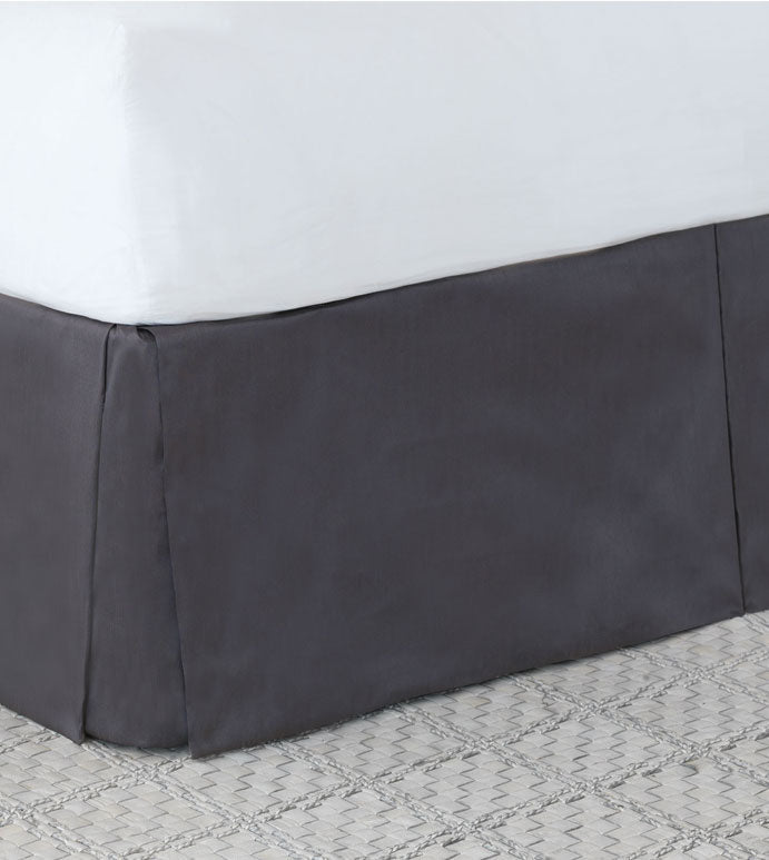 Eastern Accents Edris Charcoal Bed Skirt