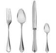 Christofle Spatours Silver Plated 24-Piece Cutlery Set