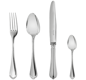 Christofle Spatours Silver Plated 24-Piece Cutlery Set