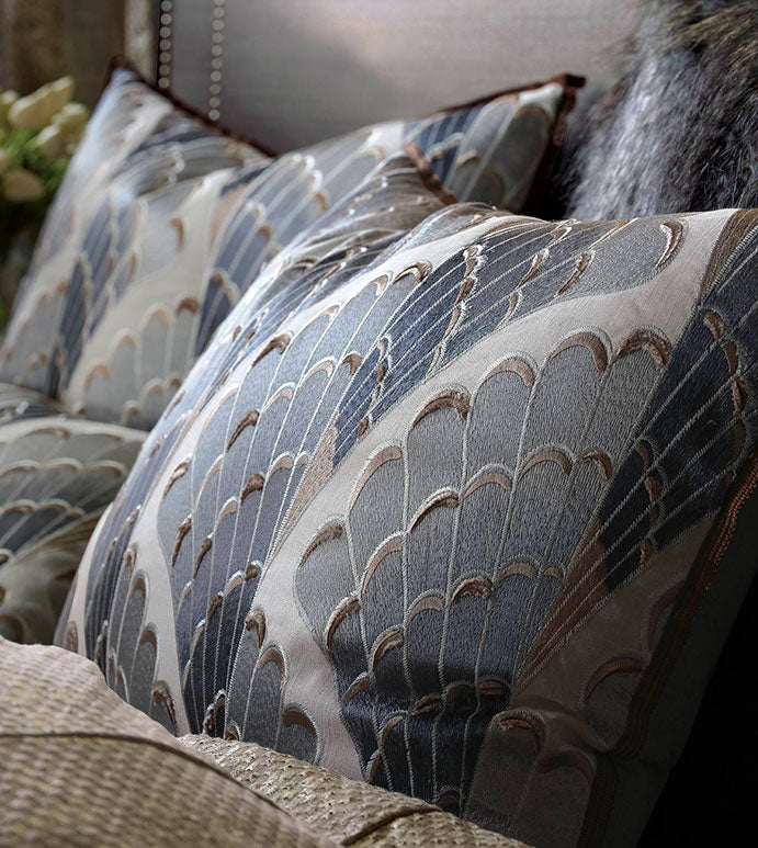 Eastern Accents Indochine Art Deco Sham