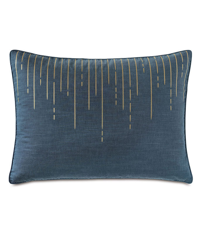 Eastern Accents Tabitha Metallic Drip Sham