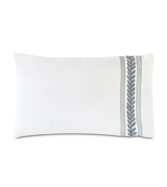 Eastern Accents Amberlynn Velvet Leaf Sham