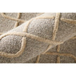 Feizy Kimball 8A35F Transitional Trellis & Lattice Rug in Gray/Taupe/Tan
