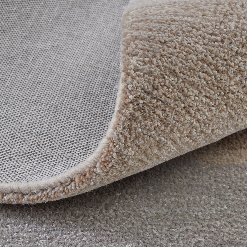 Feizy Anya 8921F Transitional Abstract Rug in Ivory/Gray