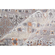Feizy Francisco 39GCF Transitional Oriental in Orange/Gray/White